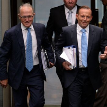 These two weren't on such good terms by year's end. Photo: AAP