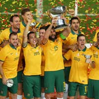 Our finest footballing moment: Asian Cup victory. Photo: Getty