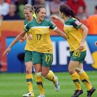 They eventually went down to Japan, but the Matildas gave us a thrilling ride. Photo: Getty