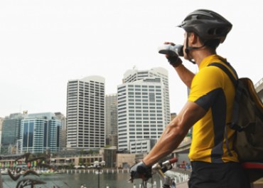sydney cyclist