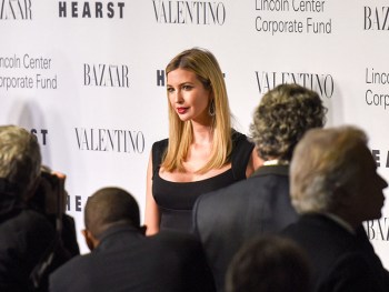 NEW YORK, NY - DECEMBER 07: Ivanka Trump attends "An Evening Honoring Valentino" Lincoln Center Corporate Fund Gala at Alice Tully Hall at Lincoln Center on December 7, 2015 in New York City. (Photo by Grant Lamos IV/Getty Images)