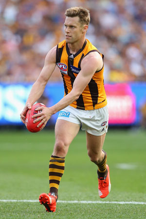 Sam Mitchell's skills on either foot make him so hard to stop. Photo: Getty