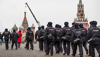 Take precaution in Red Square. Photo: Getty 