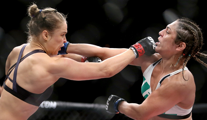 Rousey knocked out Bethe Correia of Brazi in August this year. 