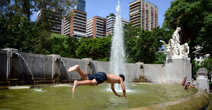 argentina heatwave