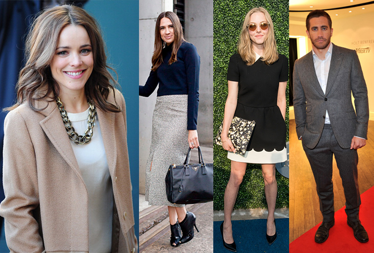 L-R: Rachel McAdams, Lidia Misev, Amanda Seyfriend, Jake Gyllenhaal. Photo: Getty