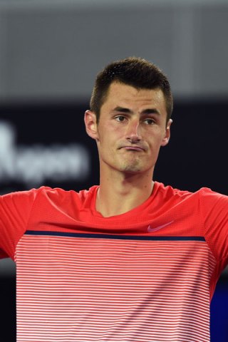 Tomic is ranked 18 in the world, the highest he has ever been. Photo: Getty