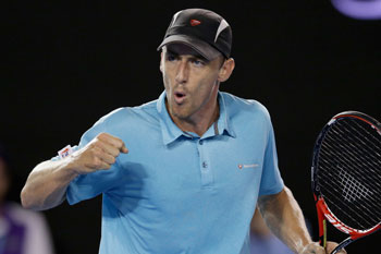 John Millman did not go quietly. Photo: Getty