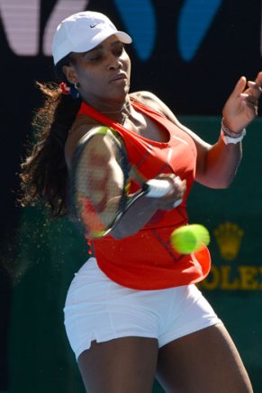 Serena Williams' fitness is, as usual, cause for concern. Photo: Getty