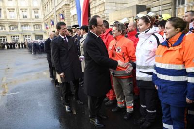 Mr Hollande defended draconian security measures in Paris. Photo: AFP