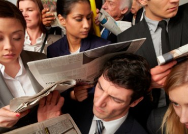 newspapers train