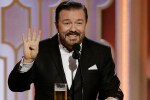 ricky Gervais golden globes getty