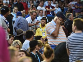 Ivanovic coach collapse