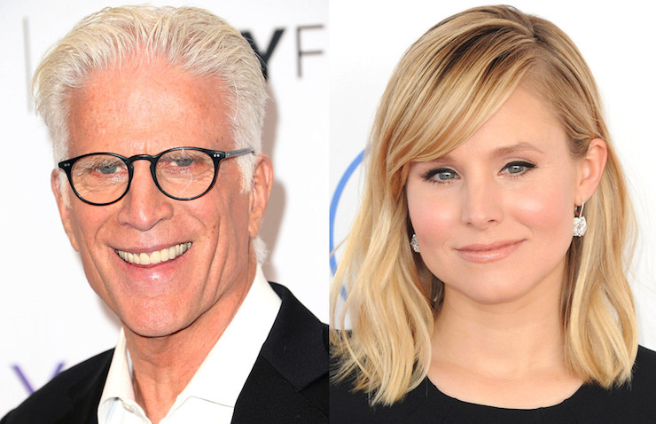 Ted Danson and Kristen Bell co-star.