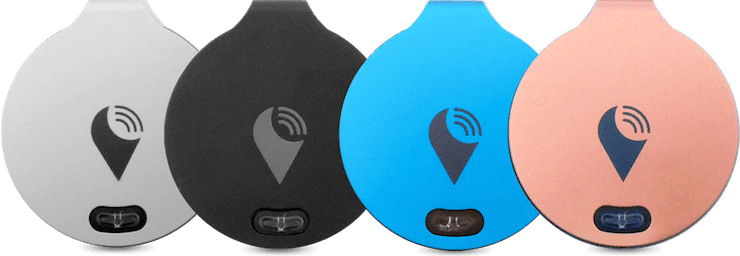 The TrackR shows you the distance between you and your lost item.