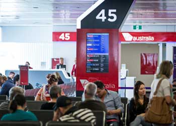 departure gate