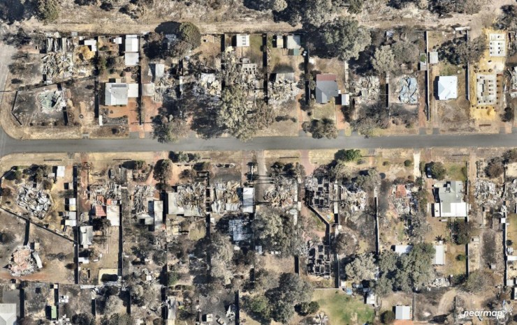 After: Eastcott Street, Yarloop.