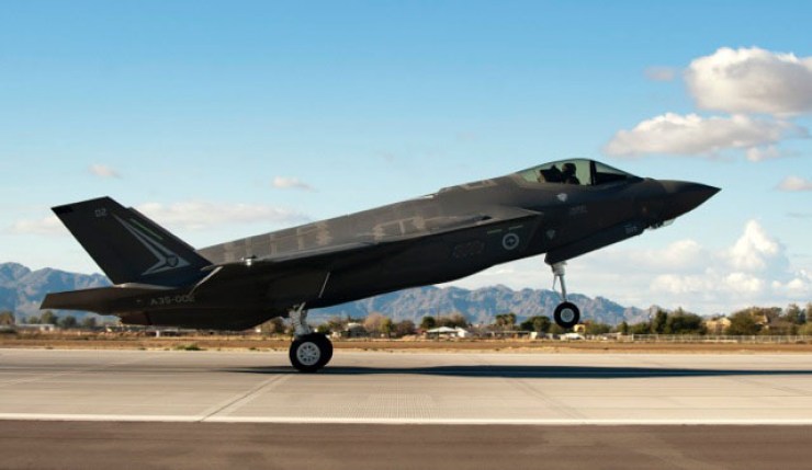 F-35A Lighting II Joint Strike Fighter.