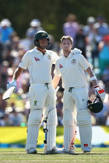 Joe Burns and Steve Smith