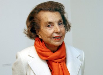 Liliane Bettencourt is the oldest on the rich list. Photo:AAP