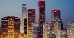 BEIJING, CHINA - APRIL 11: A general view of the Beijing CBD on April 11, 2011 in Beijing, China. (Photo by Lintao Zhang/Getty Images)