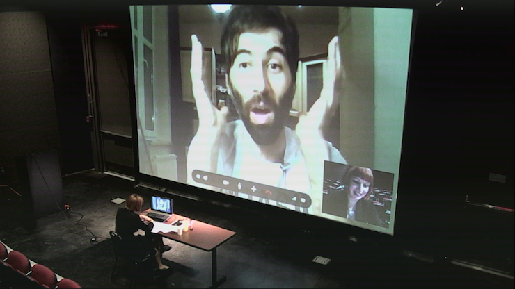 Angela Washko spent two hours speaking to 'Roosh V' on Skype.