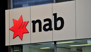 The National Australia Bank brought down the market significantly. Photo: AAP 