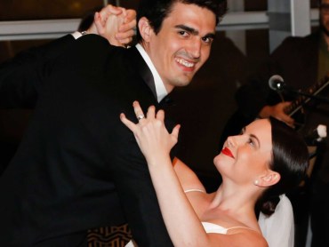 They finally perform the first dance they had been practising. Supplied: Sivart Photography