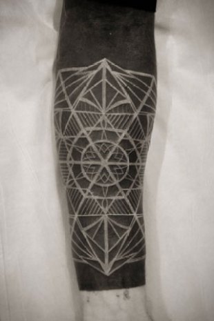 A forearm tattooed by Allan Tuul, Modern Ink Fremantle. Photo: Instagram