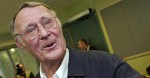 FILE -- Photo taken in Sept. 4, 2002 shows Ingvar Kamprad the founder of Swedish furniture store Ikea during the inaugeration of the Ingvar Kamprad Design Center in Lund, Sweden. Ingvar Kamprad has recently expressed worries about Ikea expanding too fast and the risk that the company will have to close stores during an economic downturn. Ikea opened the first store in 1958 in Aelmhult, Sweden and now has more than 140 stores in 22 countries.(AP Photo/Ingvar Andersson) SWEDEN OUT