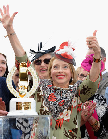 Gai Waterhouse will be gunning for a seventh Golden Slipper. Photo: Getty