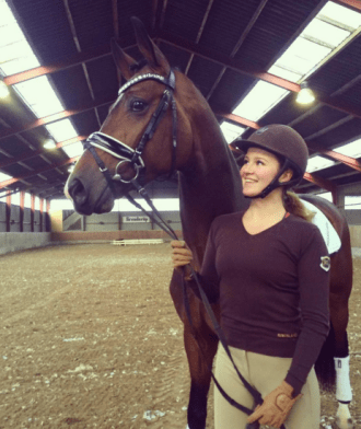 Ms Andrersen is aiming high – towards the Olympic Games. Photo: Instagram