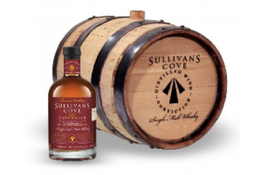 Sullivan's Cove whisky uses 'Tasmanian' and 'convict' origins in its branding.