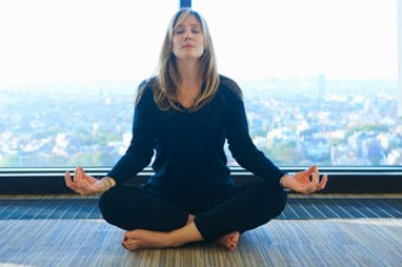 Yoga and meditation can be useful alternatives to drug use. Photo: Getty