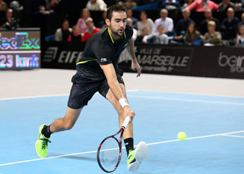 Marin Cilic has returned from a doping ban and found form. Photo: Getty