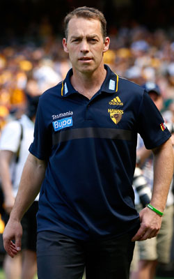 Alastair Clarkson is a man on a mission. Photo: Getty