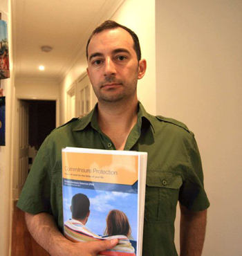 Evan Pashalis found out he had leukaemia in 2014.