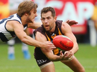 Coach Alistair Clarkson says Hodge will probably miss a few games. Photo: Getty