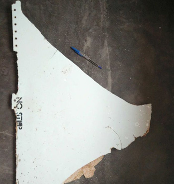 The metre-long chunk was found by a US adventurer.