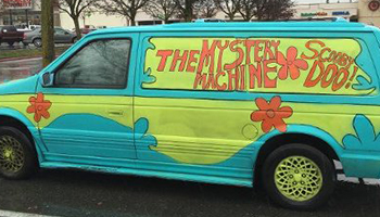 Unfortunately there were no meddling kids to stop her getting away with it. Photo: Twitter