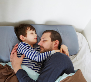 Having one-on-one rituals with each of your children can help alleviate feelings of favouritism. Photo: Getty