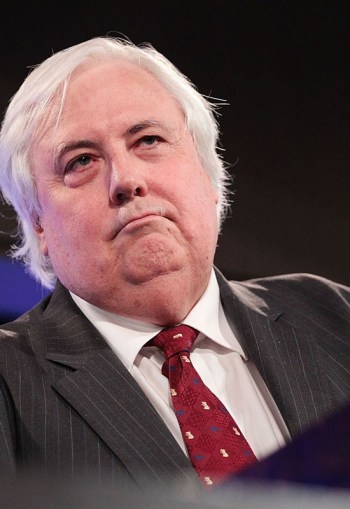 Clive Palmer looks set to be a one-term MP. Photo: Getty
