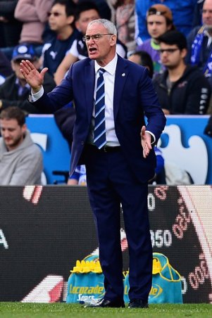 Mastermind: manager Claudio Ranieri. Photo: Getty