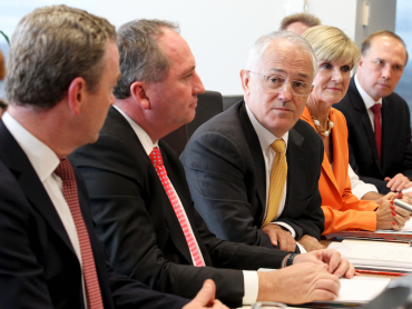 Malcolm Turnbull and Cabinet 
