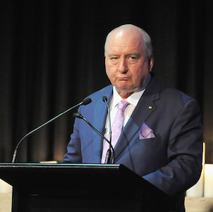 Alan Jones' strong opinions and industry cred attract massive breakfast audiences. Photo: Getty