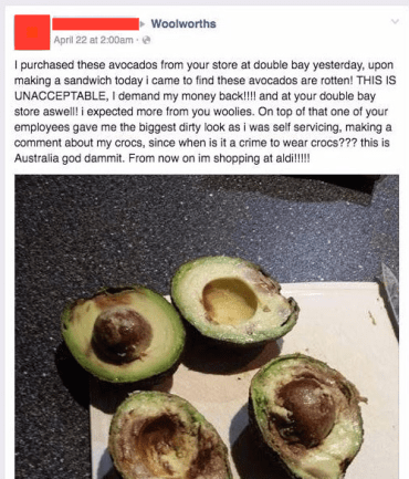 avocado woolworths