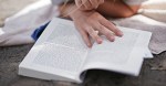 Young Girl reading book