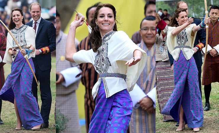 kate middleton archery
