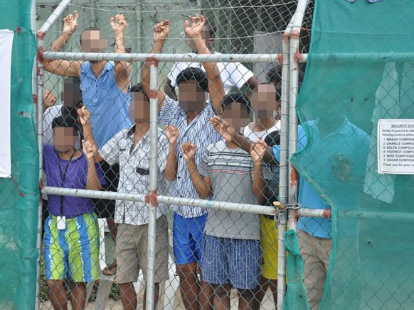 Manus Island detention centre.