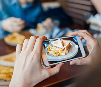 Photograph sandwich